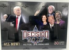 Leaf 2020 Decision Political Trading Cards Hobby Box 3 HIT Cards*FACTORY SEALED*