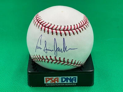 Conor Jackson, pelota ROMLB autografiada, certificado de autenticidad de novato PSA Arizona Diamondbacks Foto 1 de 3
