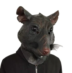 Maus Kopf Halloween Maske Latex Kostüm volle Kopfbedeckung Cosplay Rollenspiel Requisiten - Bild 1 von 8