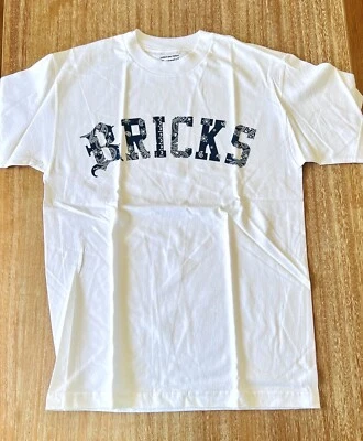 NUEVO Acapulco Dorado X Imperial Ladrillo Camiseta Camiseta Camisa M Mediana Blanca Azul Marino Cachemira Foto 1 de 3