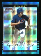 Ryan Gripp 2002 Bowman Chrome X-Fractors #361 201/250 Baseball Card