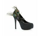 Ellie Peacock Plume Platform Pumps Adult Women Shoes Heels Size 7 New