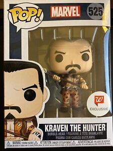 Marvel Kraven The Hunter Funko Pop #525 Walgreens Exclusive w/ protector (NEW!)