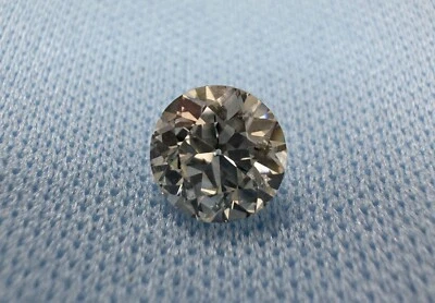 Diamante Natural 0,96 quilates | Certificado GIA | Forma - Euro | Color - J | I1 Foto 1 de 4