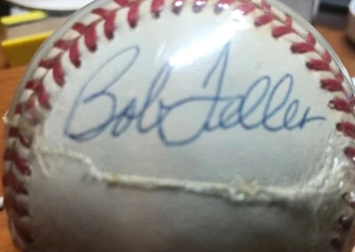 Béisbol oficial de cuero de las Grandes Ligas Rawlings con FELLER, KOUFAX Y RYAN Foto 1 de 3