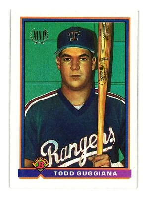 1991 Bowman #697 Todd Guggiana Texas Rangers - Image 1 of 2