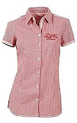 Bluse Vichybluse von Best Connections - Koralle Gr. 38 NEU - Bild 1 von 1