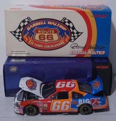 Ford Taurus 2000 Darrell Waltrip #66 Big-Kmart Route 66 modelo de carreras de acción 1:24 Foto 1 de 4