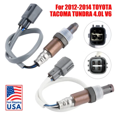 For 2012-2014 Toyota Tacoma 4.0L 2PCS Upstream & Downstream O2 Oxygen Sensor New — 第 1/4 张图片