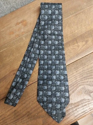 Corbata de poliéster Burlington Of Saville Row Foto 1 de 3