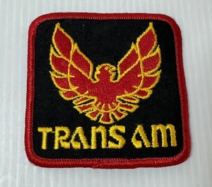 Firebird Pontiac Trans Am Racing Eagle Patch Muscle Car Vintage Red / Black - Picture 1 of 4
