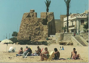 CARTOLINA SICILIA SICILY POSTCARD CAMPOBELLO DI MAZARA SPIAGGIA DI TRE FONTANA - Picture 1 of 1