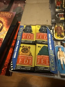 1983 Topps STAR WARS RETURN OF THE JEDI Wax Packs Inquire About Entire Box - Picture 1 of 1