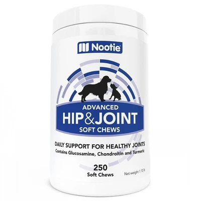 Nootie Glucosamina para Perros - 250 ct - Suplemento Masticables Suaves de Cadera y Articulaciones para... Foto 1 de 4