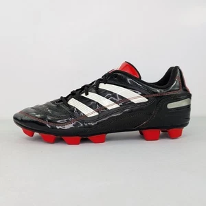 Botines de fútbol Adidas Traxion para hombre talla 9,5 negro rojo G16032 Y2K 2009 exterior - Imagen 1 de 24