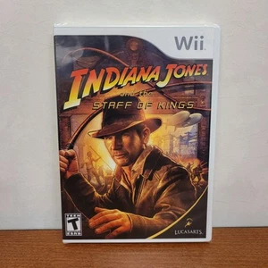Indiana Jones and the Staff of Kings (Nintendo Wii Game, 2009) ~NEW SEALED - Picture 1 of 3