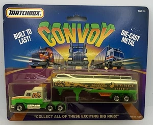 1991 Matchbox Convoy Fresh Squeezed Orange Juice Mack CH600 Tanker - Picture 1 of 6