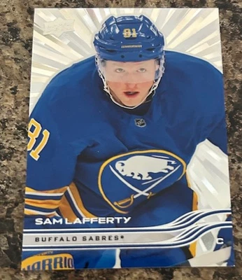 2025-26 Upper Deck Series 1 Outburst Sam Lafferty #16 - Image 1 of 2