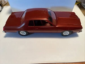 1977 Dodge Monaco Plastic Promo Model 1/25 Scale Russet Sunfire With Box - Picture 1 of 12