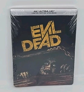 Evil Dead (Ultra HD, 2013) New Read Dent On Steel Book - Imagen 1 de 3