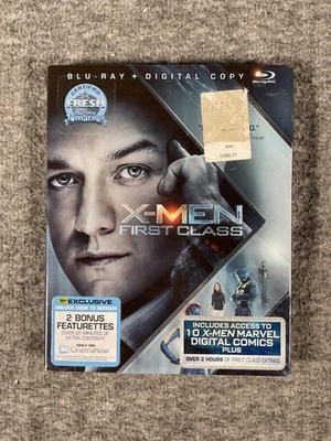 X-Men First Class Blu-ray + Digital Copy 2-Disc Set Slipcover Marvel 2011 Action - Image 1 of 4