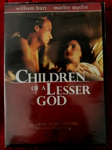 Children of a Lesser God (1986) (DVD 2000 NEW) William Hurt, Marlee Matlin - Picture 1 of 2