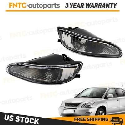 1*Pair Front Fog Light For 2004-2005-2006-2007-2008-2009 Lexus RX300 RX330 RX350 Foto 1 de 4