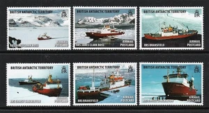 BRITISH ANTARCTIC TERRITORY  2011 RESEARCH SHIPS  SET OF 4   MNH - Picture 1 of 1