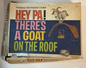 1966 Hey Pa, There’s A Goat On The Roof board game-“MISSING PIECES” - Picture 1 of 17