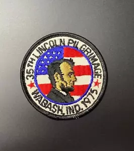 TOPPA PELLEGRINAGGIO VINTAGE BOY SCOUT LINCOLN - 35° PELLEGRINAGGIO 1975 #F8 - Foto 1 di 1