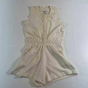 NWOT Youth Medium Nike FJ2636-113 Sportswear Ivory Romper Big Girl - Picture 1 of 10