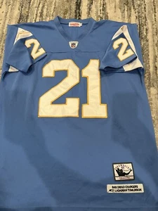 LADAINIAN TOMLINSON San Diego LA Chargers MITCHELL & NESS Vintage Sz 54 Jersey - Picture 1 of 6