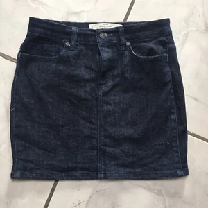 Abercrombie & Fitch Y2K Vintage Denim Jeansrock dunkelblau Rinse 4 - Bild 1 von 4