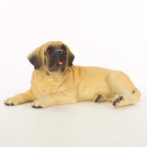 Mastiff Figurine Hand Painted Collectible Statue - Picture 1 of 1