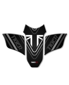 PARASERBATOIO RESINA 3D TANKPAD TRIUMPH TIGER 800 XC 2015-2017 GP-456(M) (Black) - Imagen 1 de 1
