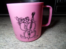 Vintage Tasse Mug La Panthère Rose musicienne Pub SANO 1985 Collection