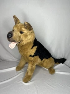 Peluche cane pastore tedesco grande peluche realistico 28" E&J Classic Prima - Foto 1 di 11