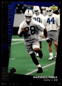 1994 Upper Deck Predictors League Leaders Marshall Faulk Indianapolis Colts - Picture 1 of 2