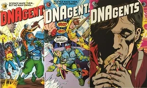 Eclipse Comics 1983 The DNAgents 3 Comic lot # 1 2 3 VF/NM 9.0 - Picture 1 of 3