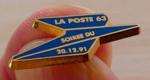 SCHÖNE KLEINE PIN'S PTT ABKÜRZUNG LA POSTE 63 1991 ZAMAC - Bild 1 von 2