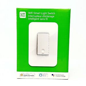Wemo WLS040 WiFi Smart Light Switch - White