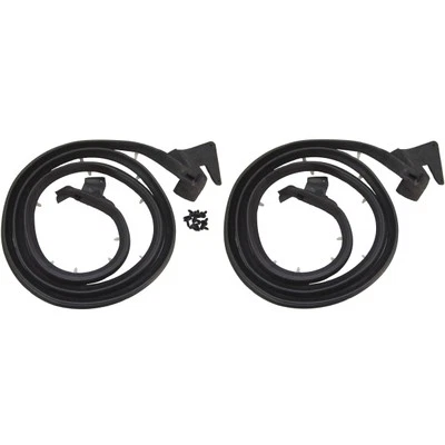 1965-1968 Oldsmobile Dynamic Jetstar Delta, 88, 98 front door weatherstrip seals - Image 1 of 4
