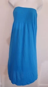 Vestido para mujer Juicy Couture azul jersey con corbata plisada talla L - Imagen 1 de 15