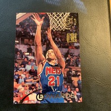 #99 Kevin Edwards New Jersey Nets 1994-95 stadium club first day issue￼￼￼ Cb35