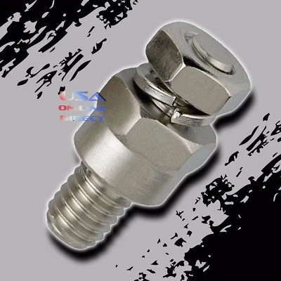 2pcs NEW Platinum Short Side Post Mount GM Battery Terminal Tap Extension USA  - Image 1 of 2