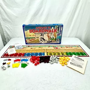 Juego de mesa Advance To Boardwalk Parker Brothers 1985 vintage 100 % completo - Imagen 1 de 11