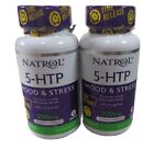 2 Natrol 5-HTP Time Release Mood Stress 200 Mg Max Strength 30 Tablets, 02/2024