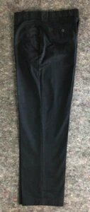 Boys Land's End Size 14 Chino Black School Uniform Adjustable Waist Pants - Picture 1 of 13