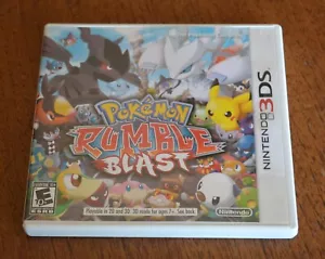 NINTENDO 3DS 2011 POKEMON RUMBLE BLAST TESTATO E FUNZIONANTE AUTENTICO - Foto 1 di 6