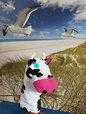 Handpuppe Kuh von IKEA ca. 24 cm groß - Bild 1 von 4